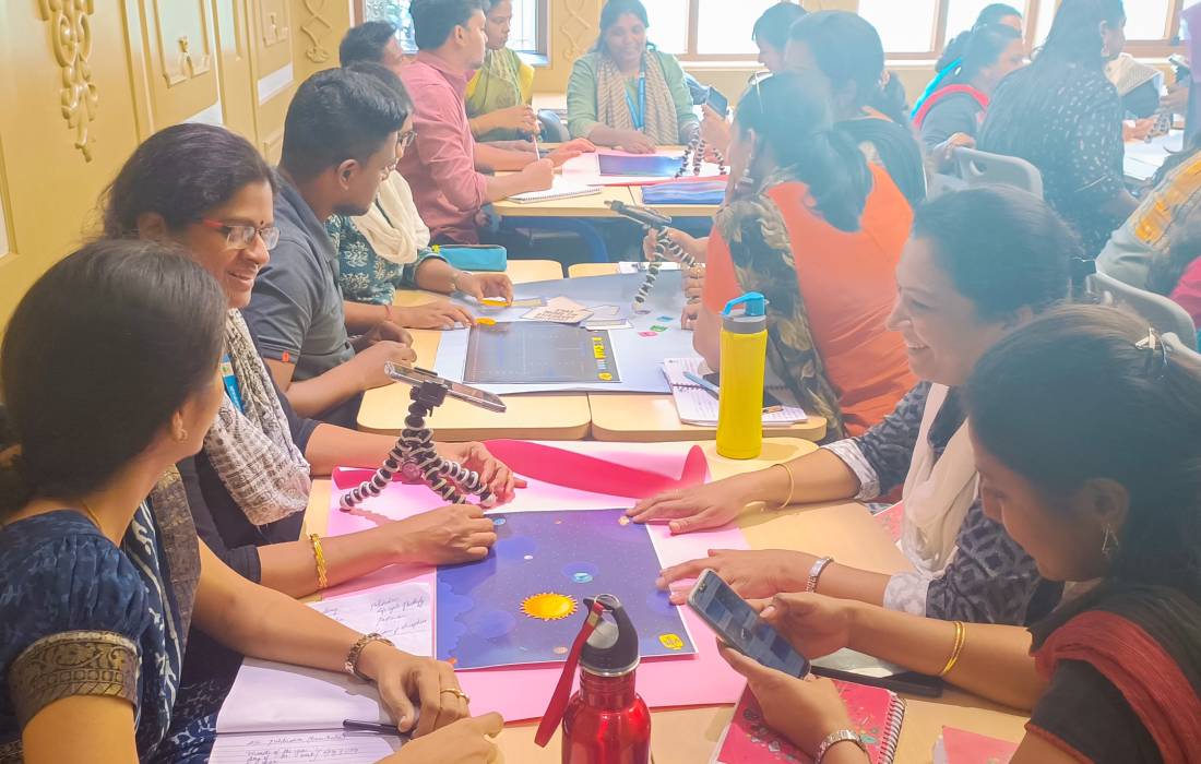 educators training at MVM school